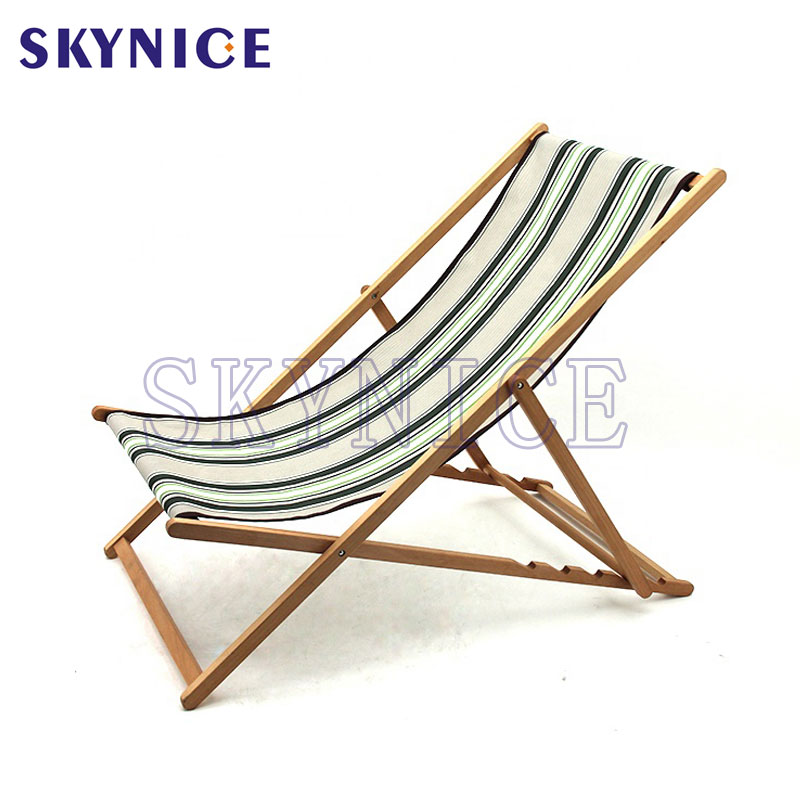 Cadeira Sun Deck Chair Da Praia de Wooden